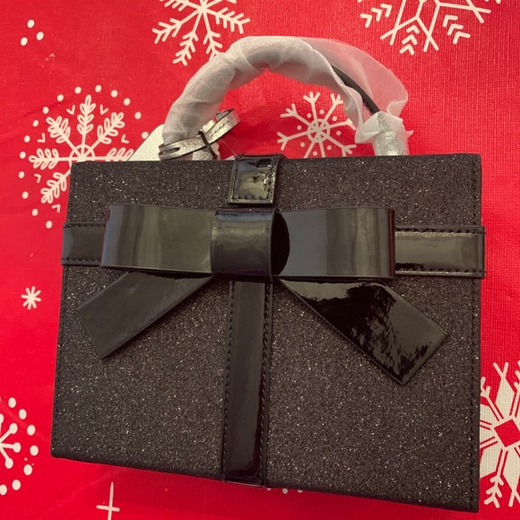 Authentic Kate spade glitter/leather gift box Crossbody/Satchel - Picture 16 of 16